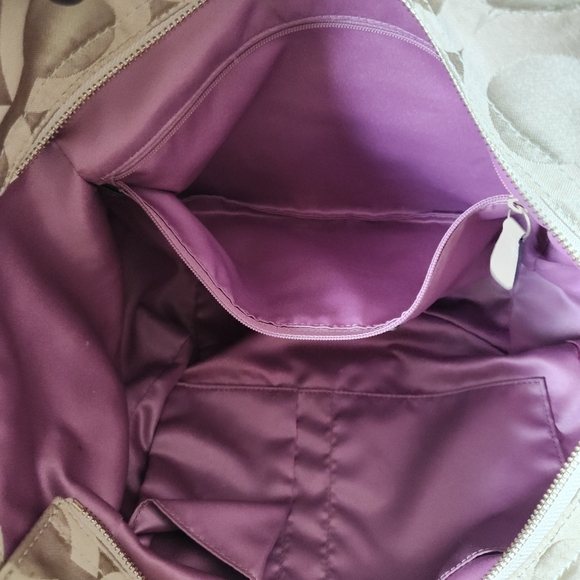 Coach Signature Maddison Sateen Abigail Satchel Shoulder Bag 18648 - Picture 12 of 15